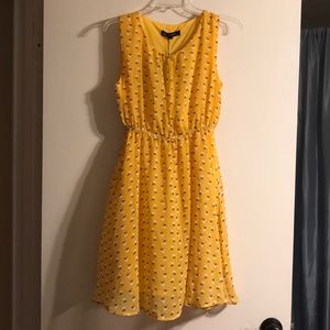 Adorable fruit print sleeveless dress